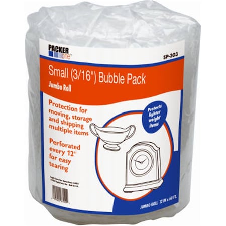 Bunzl Retail Services SP-303 12 in. x 60 ft. Packer One Bubble Pack SC574599